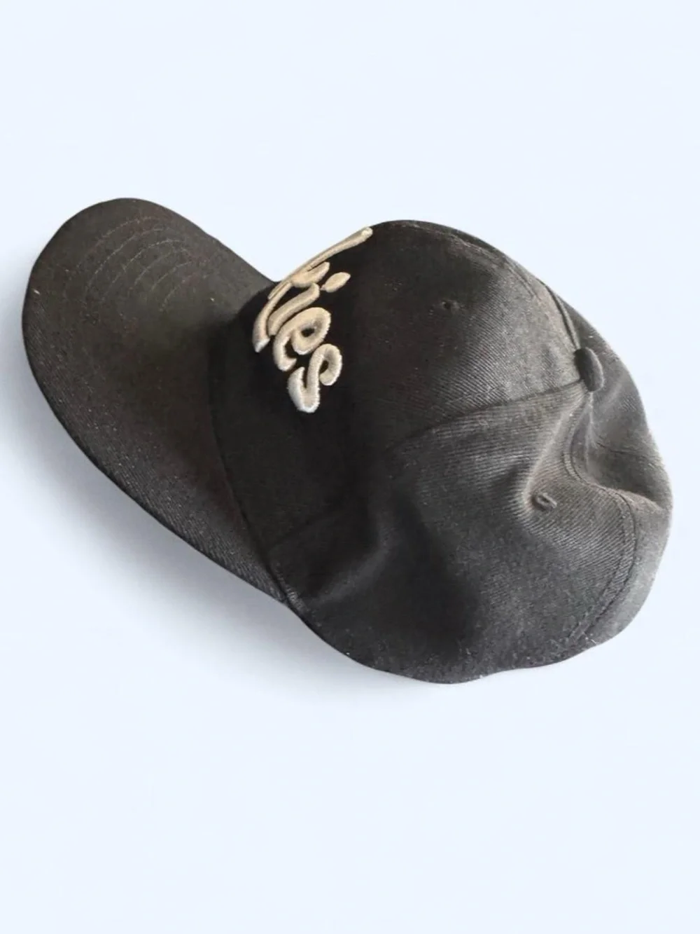 Cookies Black Snapback Hat with White Embroidered Logo